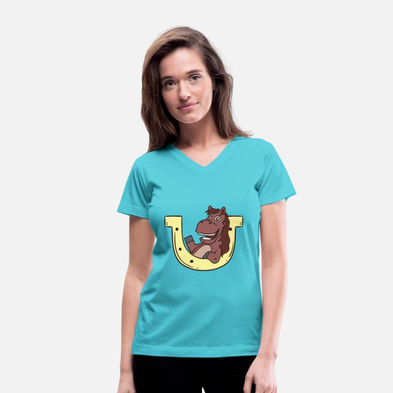 Rider Funny Horse Riding Horseshoe Gift Comic