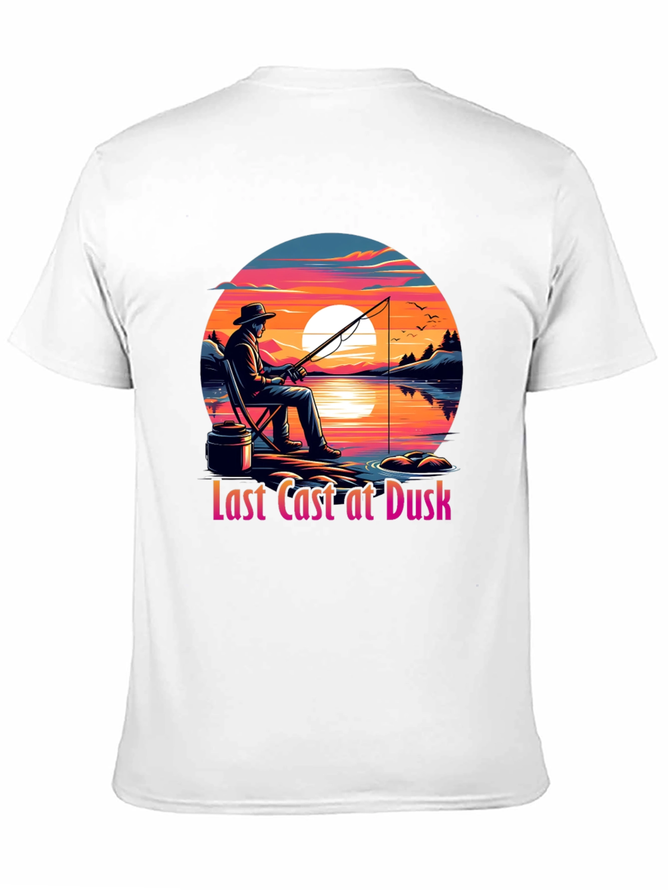 Last Cast at Dusk Graphic Tee