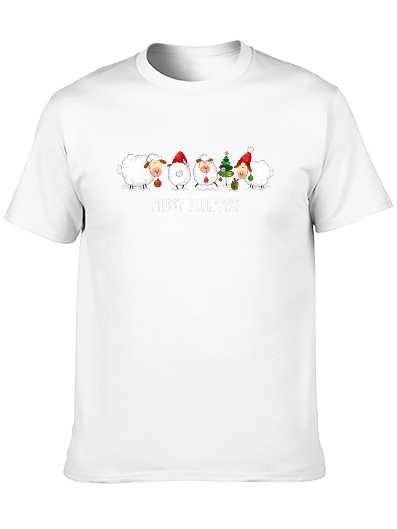 Merry Sheepmas Christmas T-Shirt