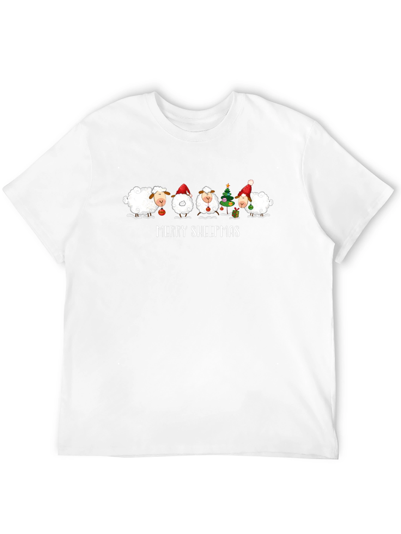 Merry Sheepmas Christmas T-Shirt