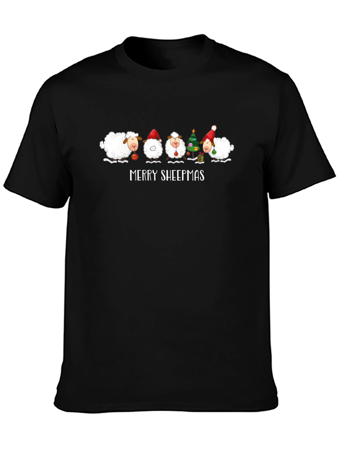 Merry Sheepmas Christmas T-Shirt