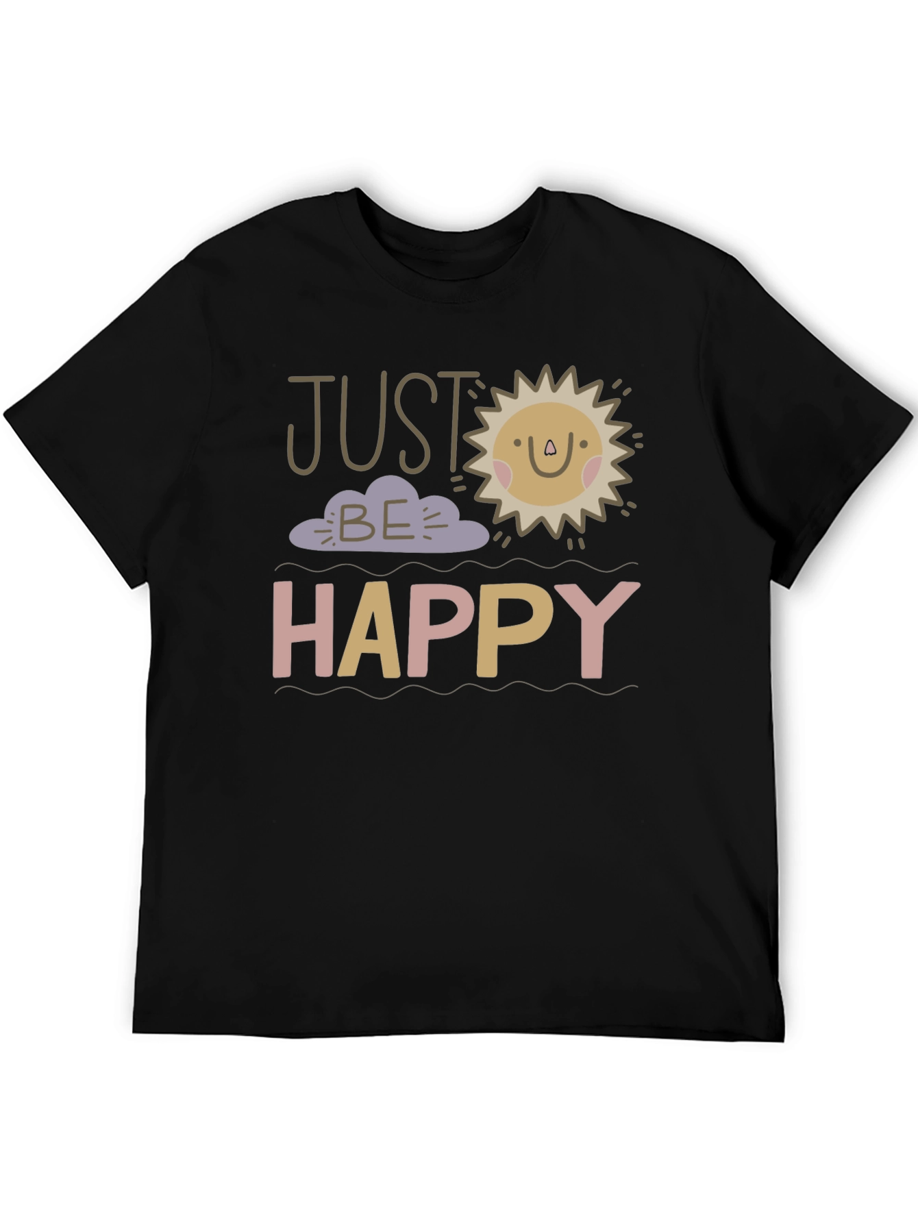 Just Be Happy Graphic Tee