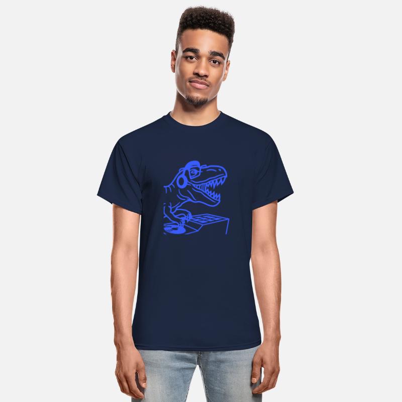 Roaring DJ Dinosaur T. Rex Dino Mixing Music Party