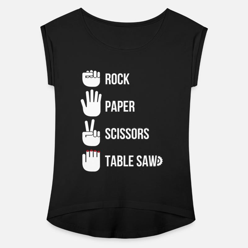 Rock Paper Scissors Table Saw Carpenter