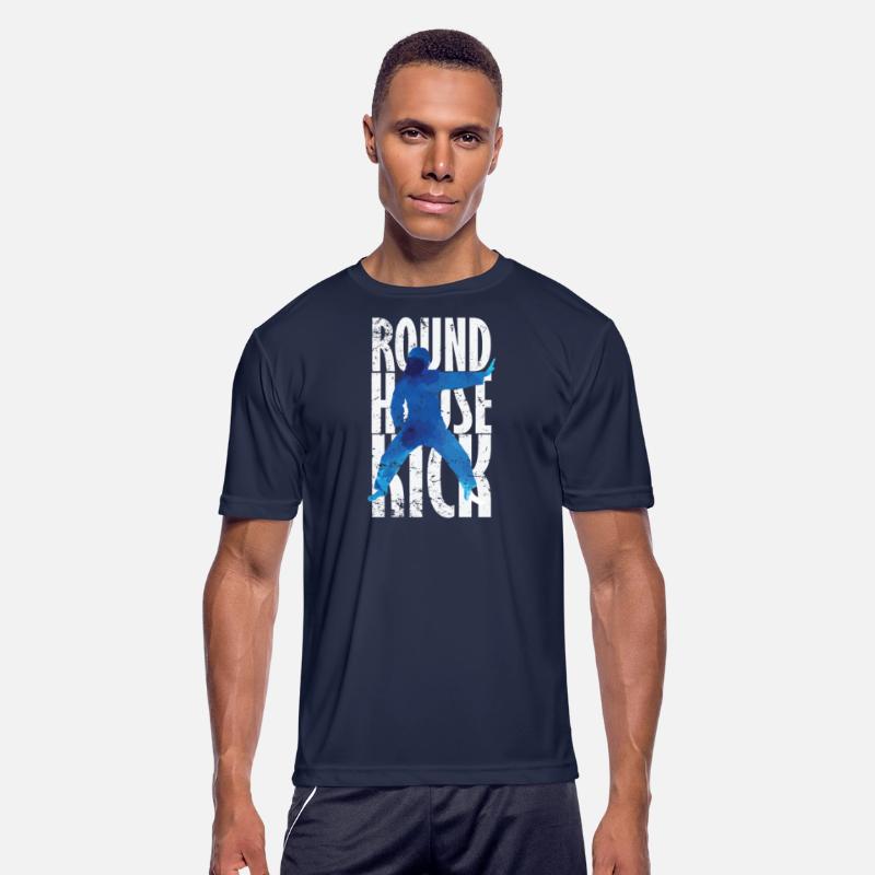 Round House Kick Kickboxing Taekwondo