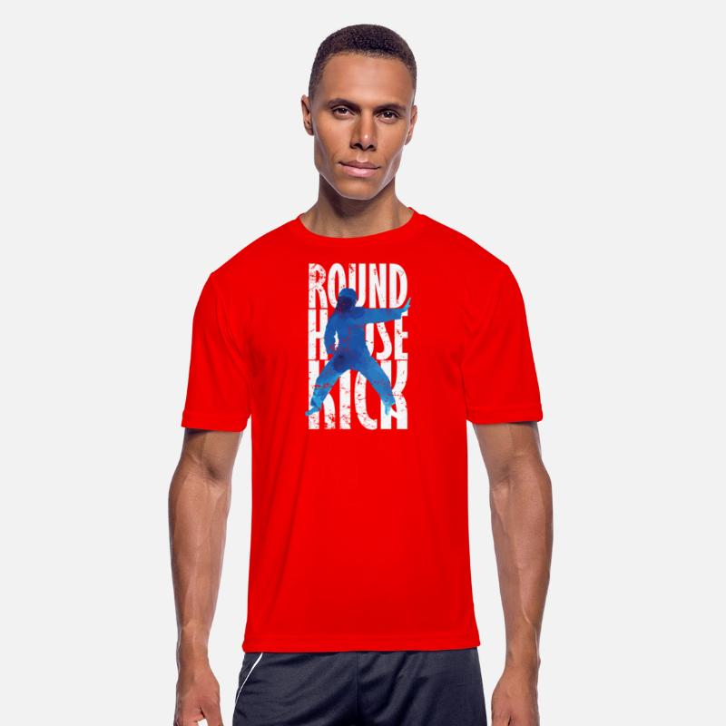 Round House Kick Kickboxing Taekwondo