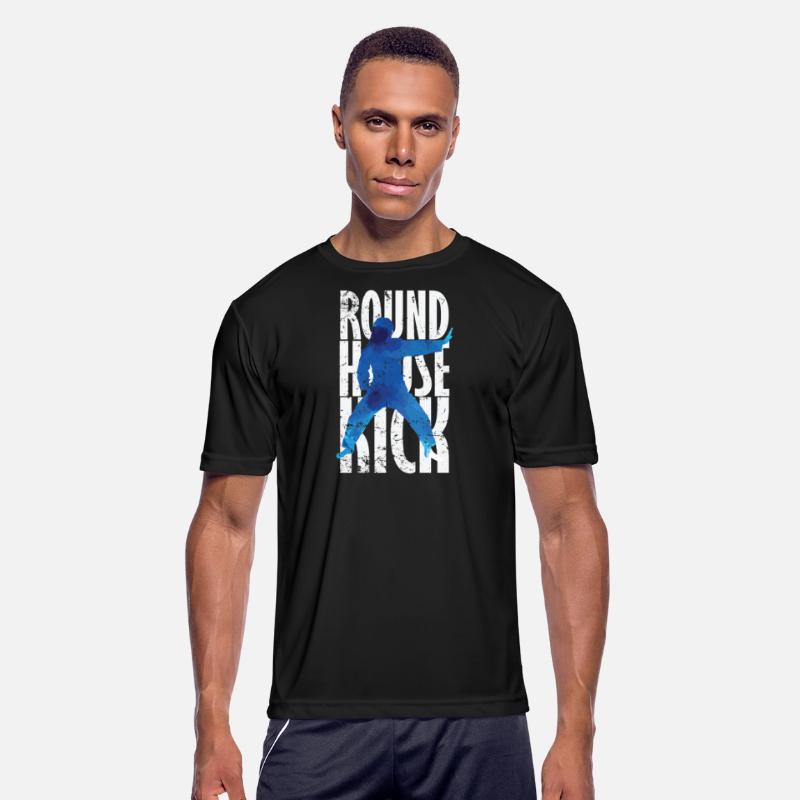 Round House Kick Kickboxing Taekwondo