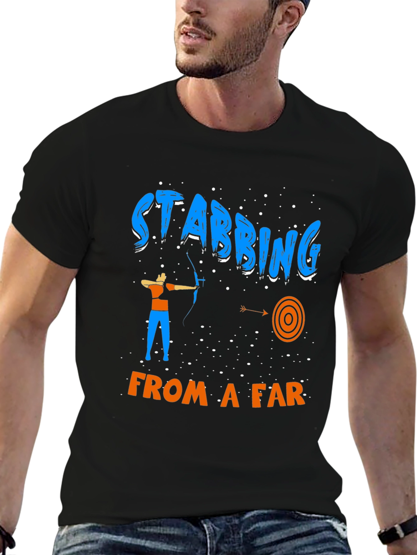 Stabbing From Afar Archer T-Shirt