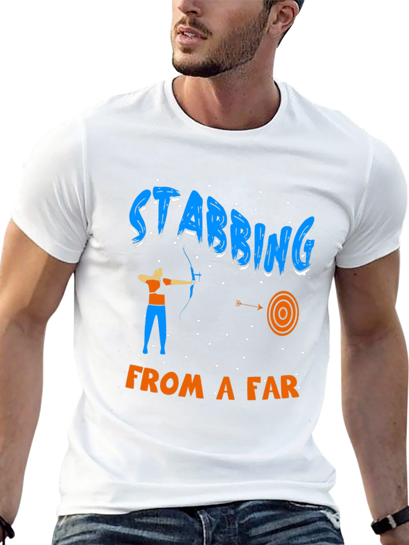 Stabbing From Afar Archer T-Shirt