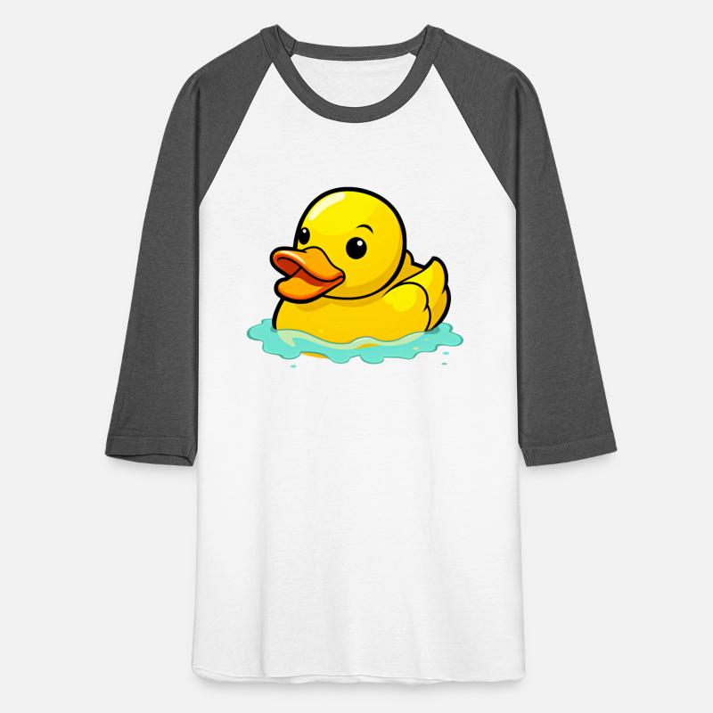 rubber duck in the style of animated