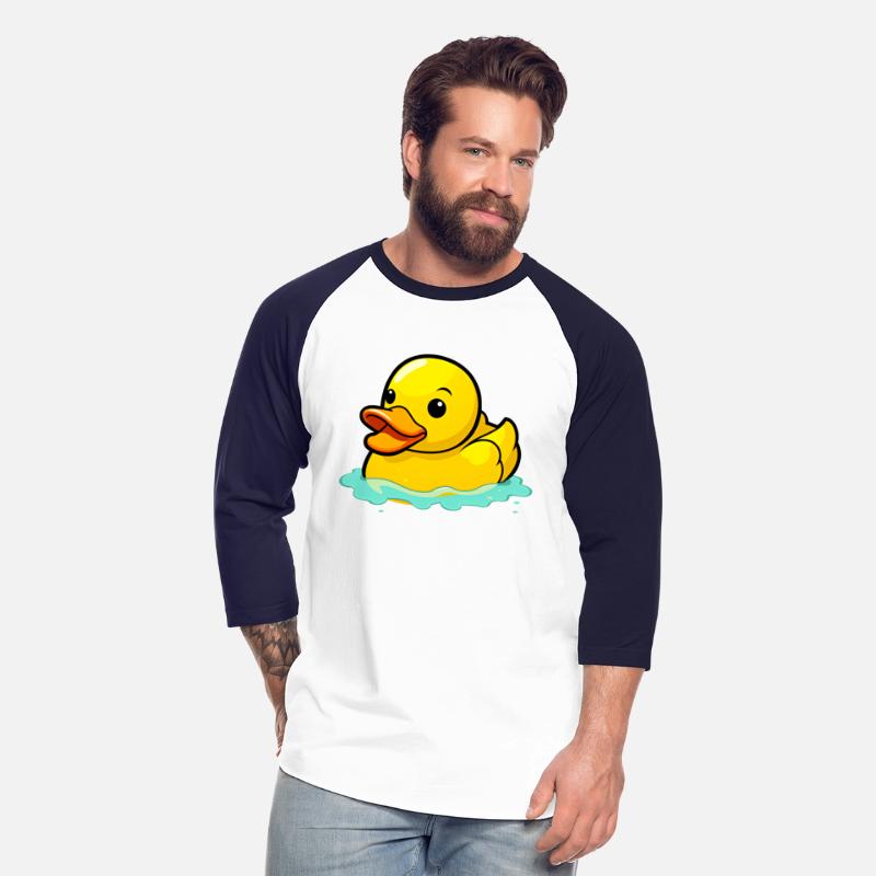 rubber duck in the style of animated