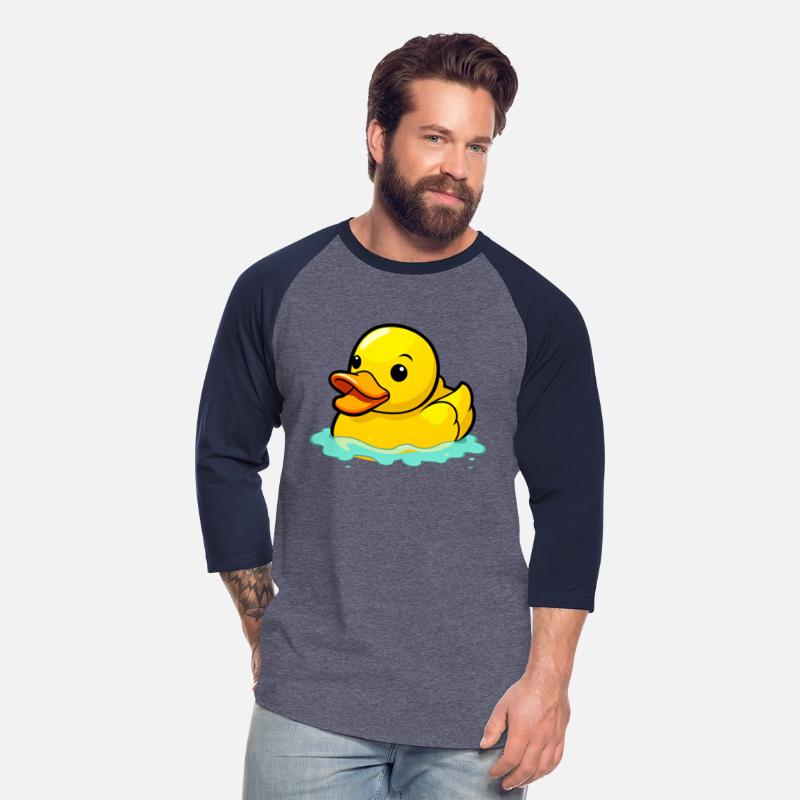 rubber duck in the style of animated