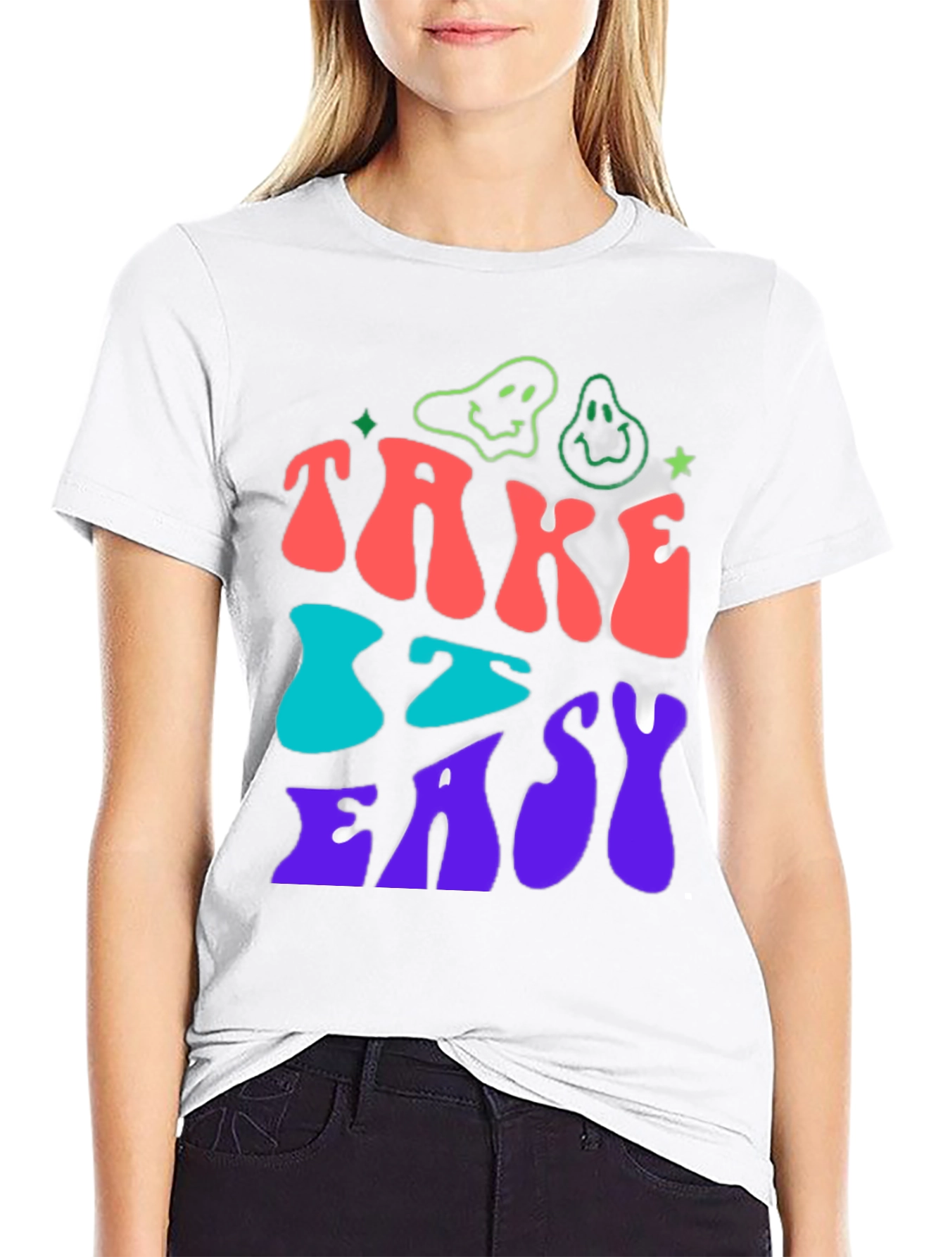 Take It Easy Graphic T-Shirt - Relaxed Fit