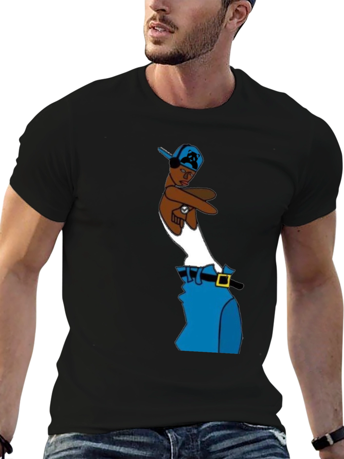 Cartoon Character Graphic Tee