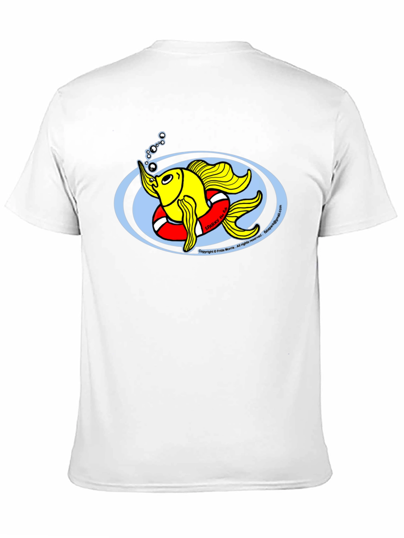 Sparky the Sea Fish Graphic T-Shirt