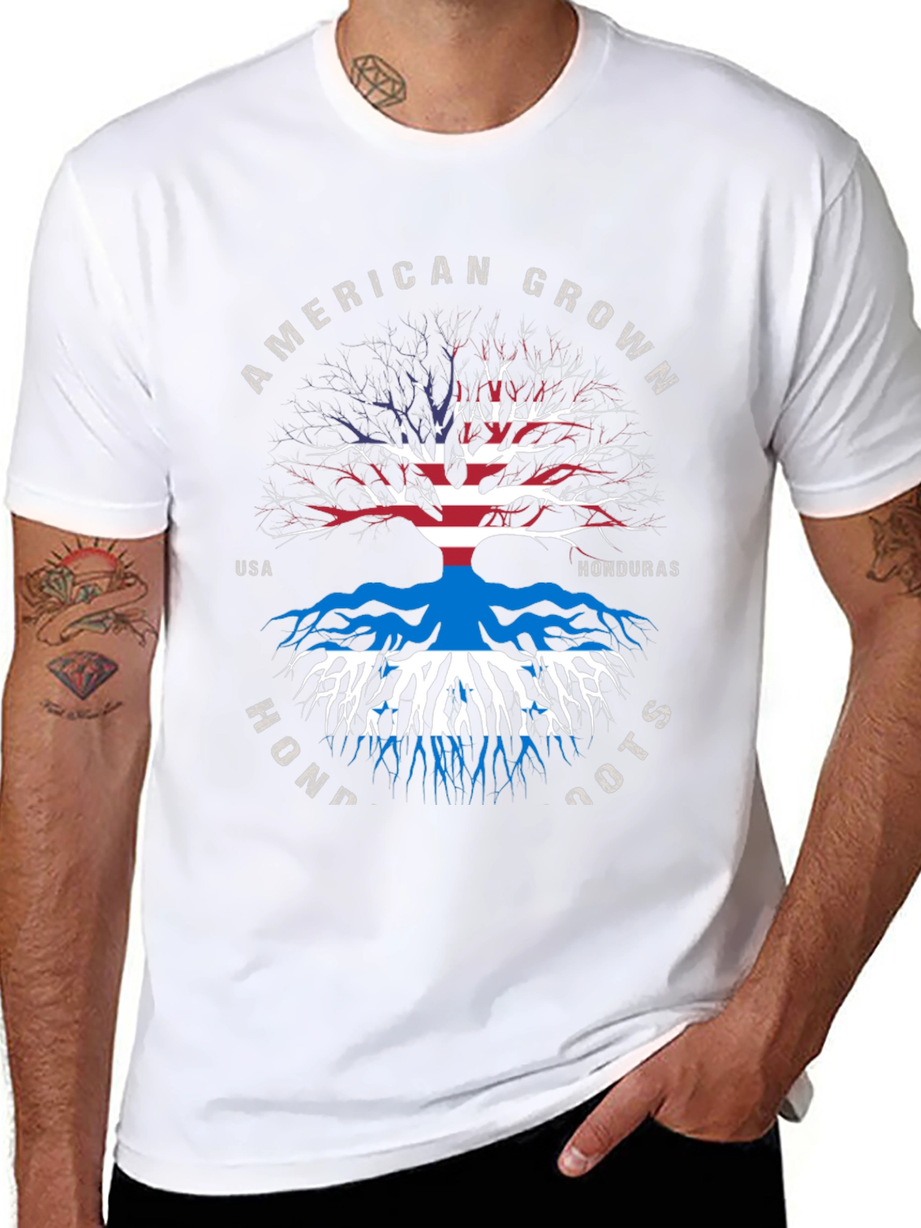 American Grown Honduras Roots T-Shirt