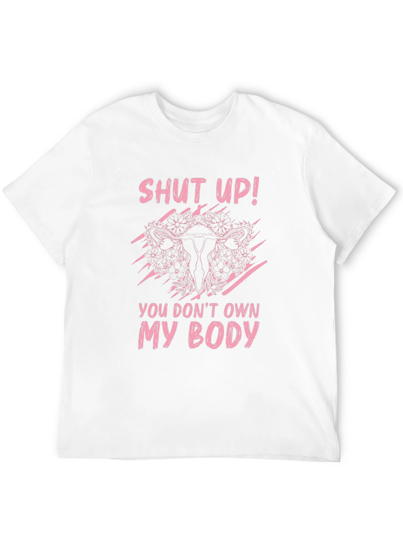Feminist Uterus Graphic T-Shirt - Pro Choice Tee