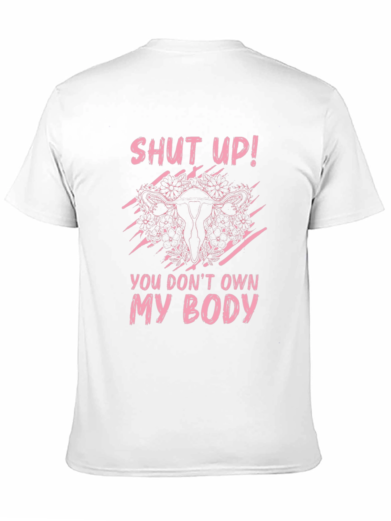 Feminist Uterus Graphic T-Shirt - Pro Choice Tee