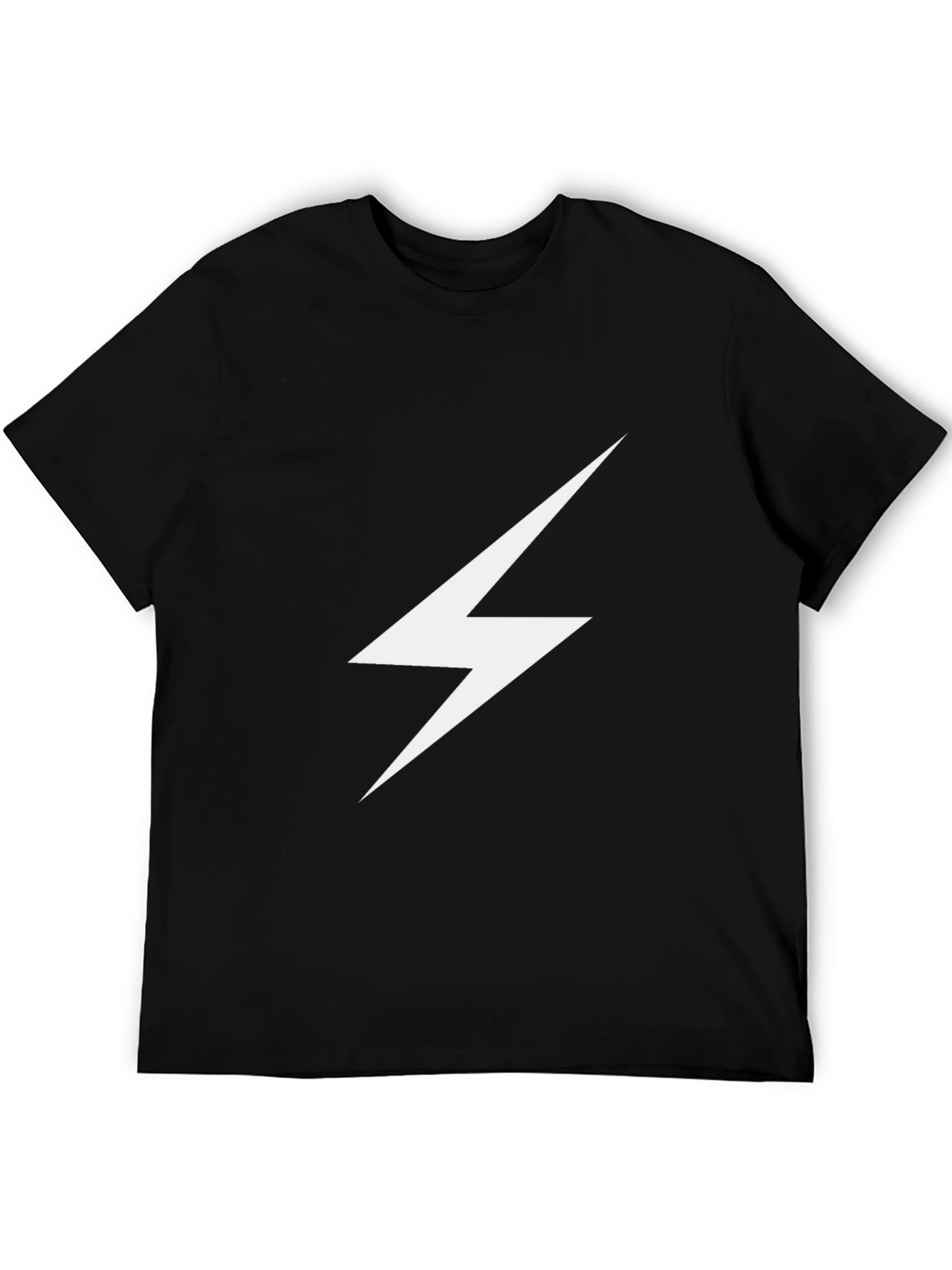 Lightning Bolt Graphic Tee - Cool Casual Style