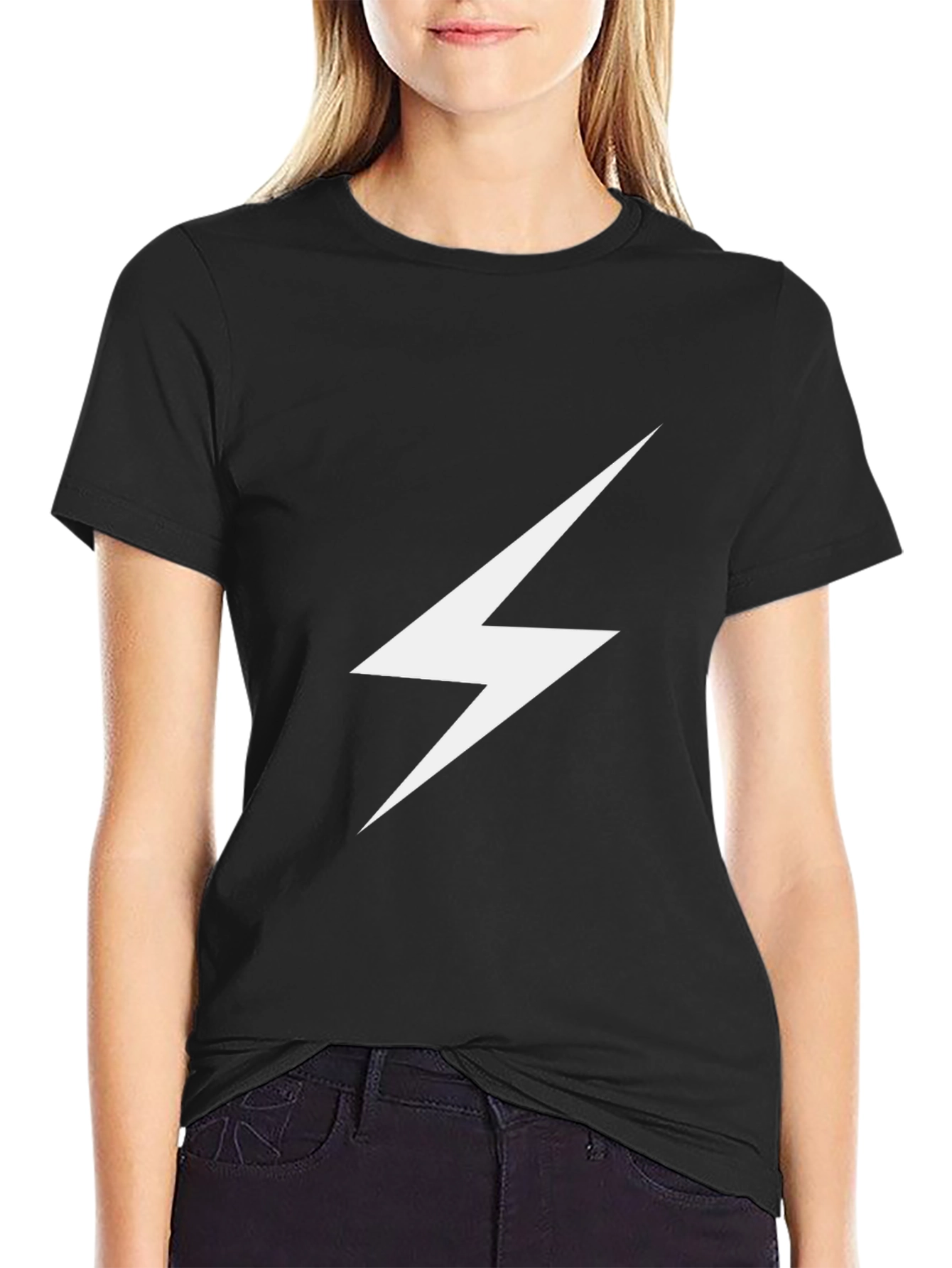 Lightning Bolt Graphic Tee - Cool Casual Style