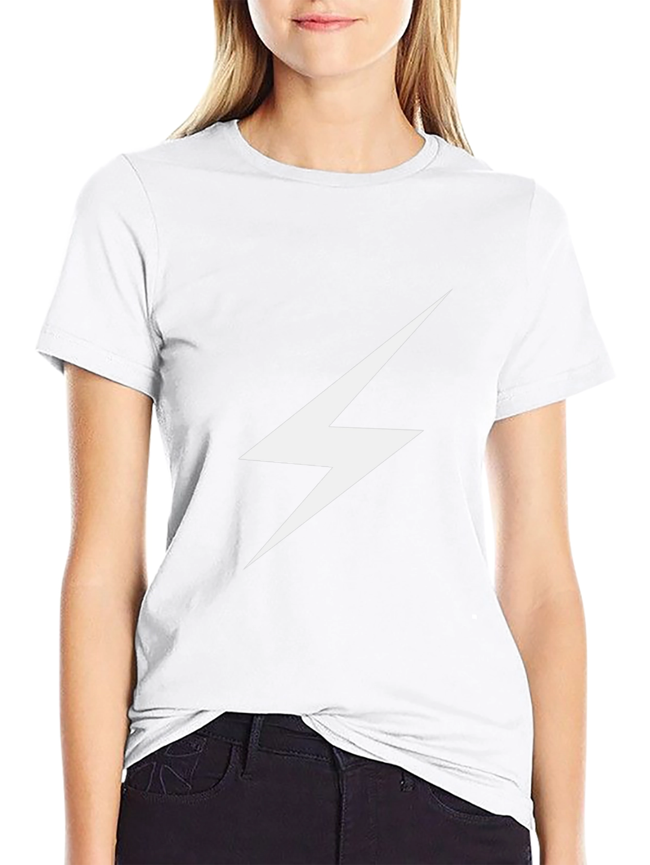 Lightning Bolt Graphic Tee - Cool Casual Style