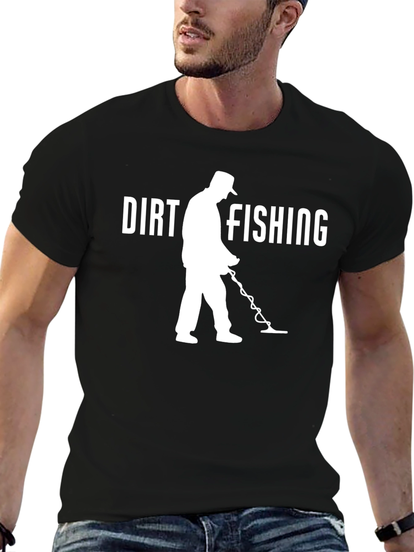 Dirt Fishing Metal Detecting T-Shirt