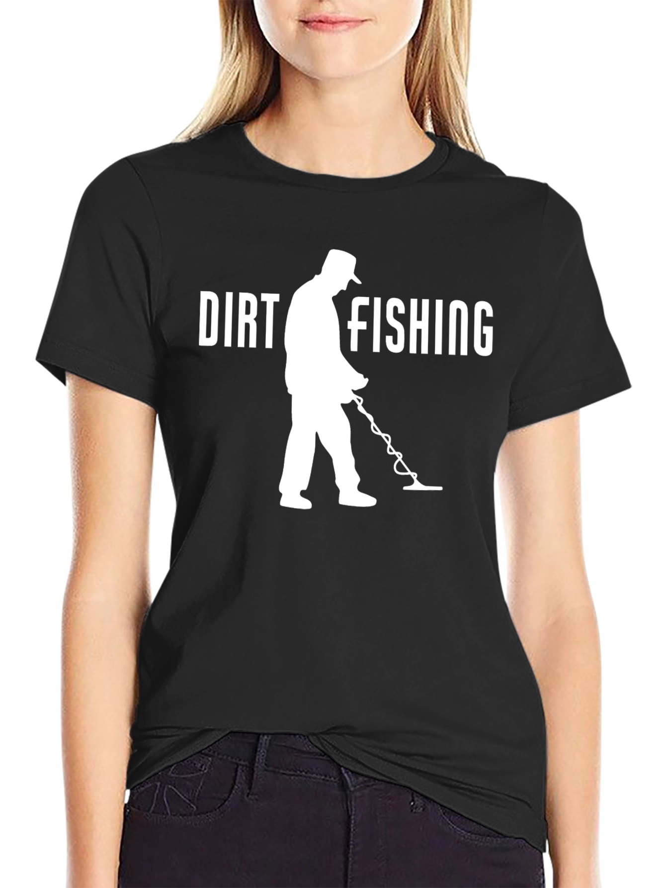 Dirt Fishing Metal Detecting T-Shirt
