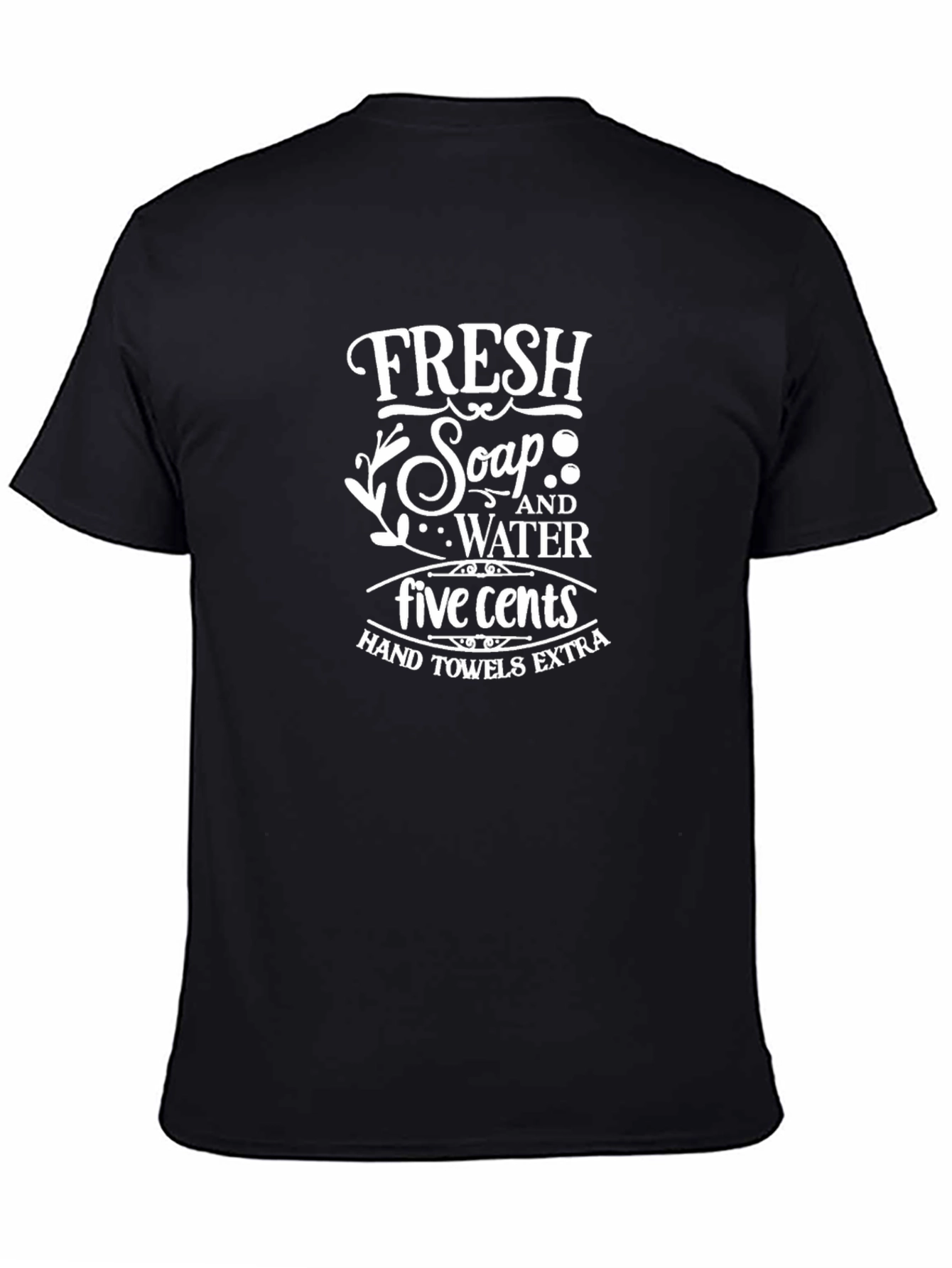 Fresh Soap & Water Graphic Tee - Novelty T-Shirt