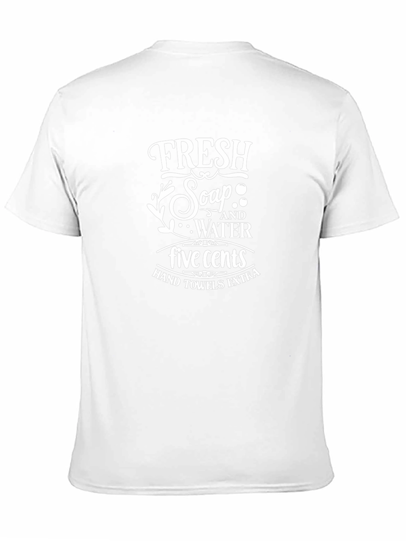 Fresh Soap & Water Graphic Tee - Novelty T-Shirt
