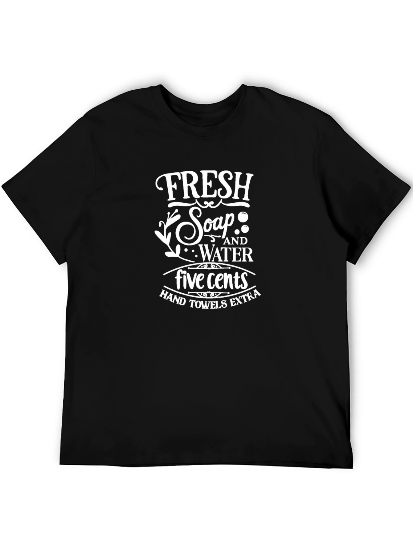 Fresh Soap & Water Graphic Tee - Novelty T-Shirt