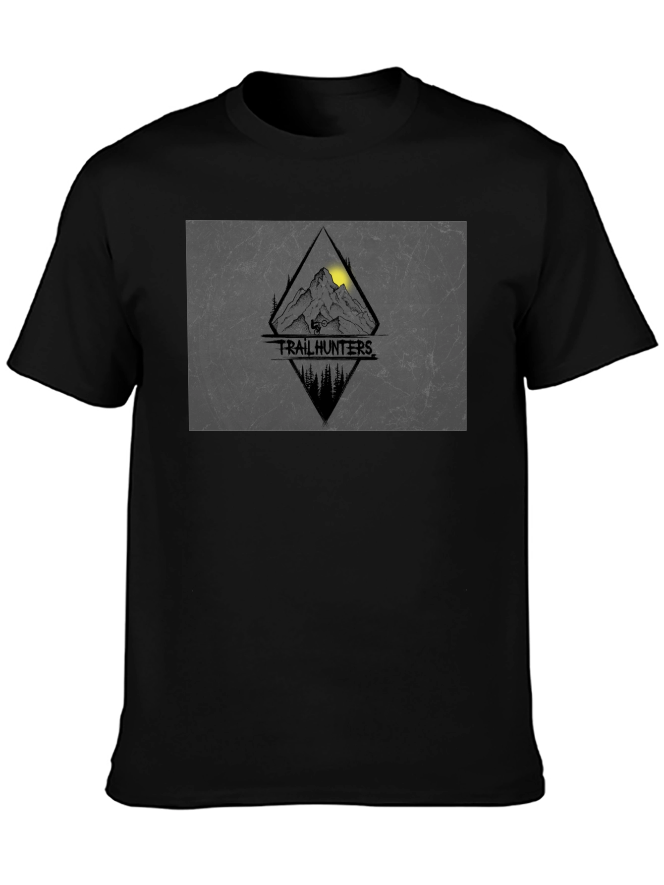 Trail Hunters Graphic Tee - Mountain Biking Adventure