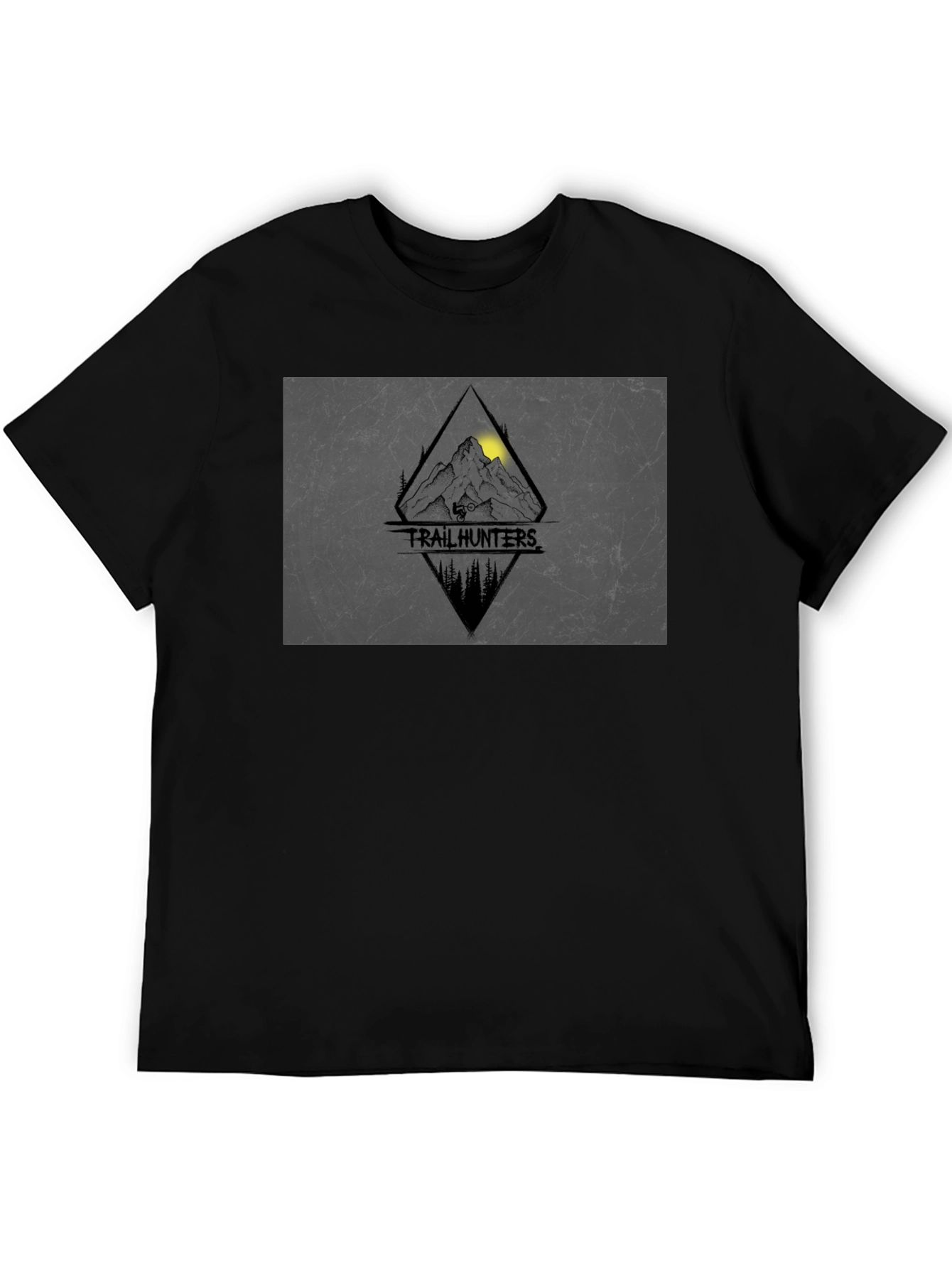 Trail Hunters Graphic Tee - Mountain Biking Adventure