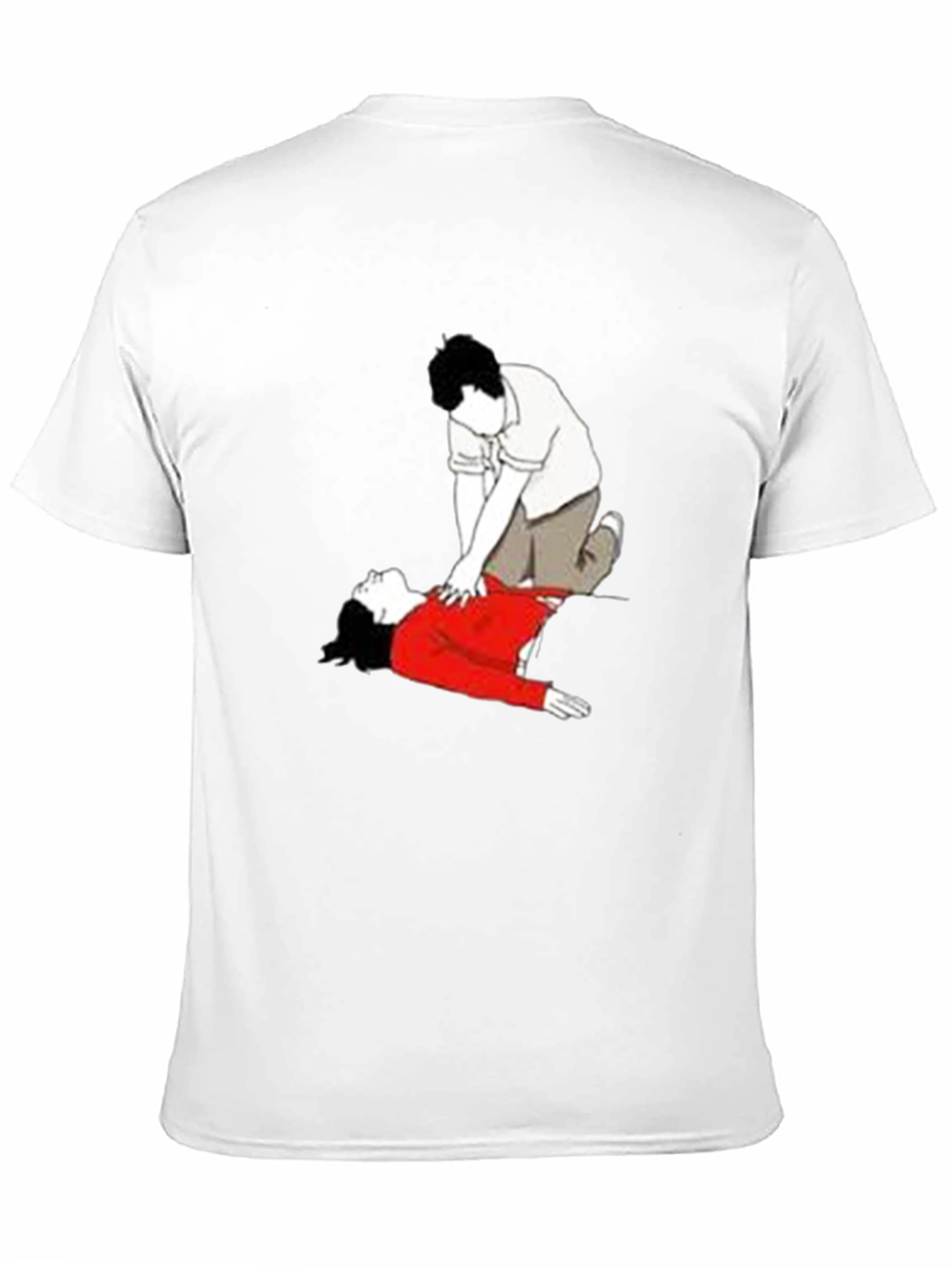 CPR Graphic T-Shirt - Black Crew Neck Tee