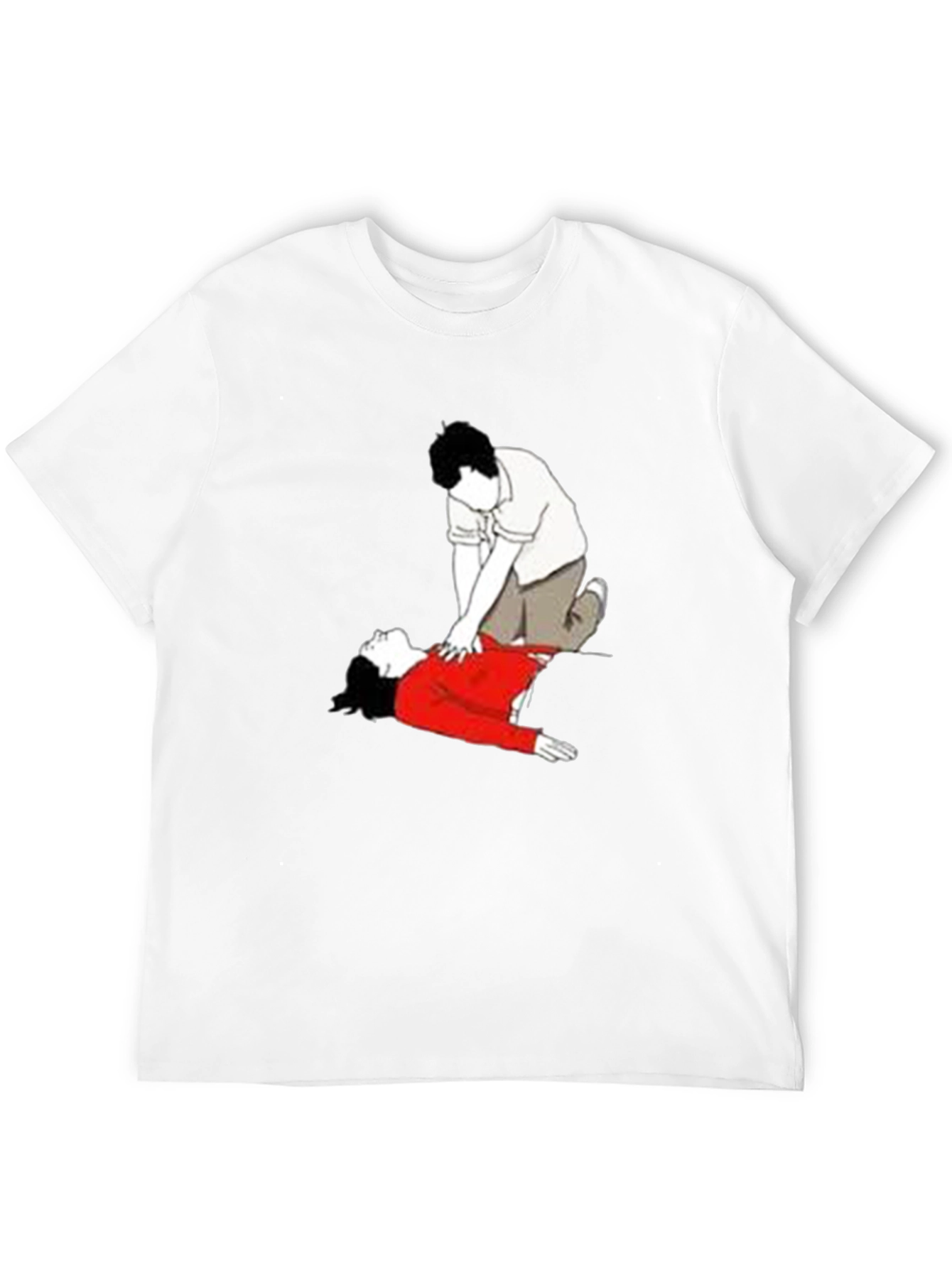 CPR Graphic T-Shirt - Black Crew Neck Tee