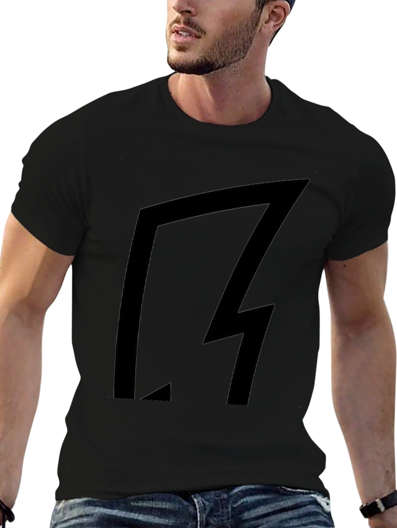 Geometric Graphic Tee - Modern Minimalist Design