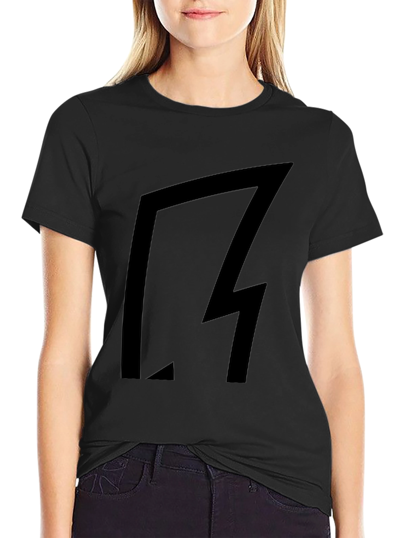 Geometric Graphic Tee - Modern Minimalist Design