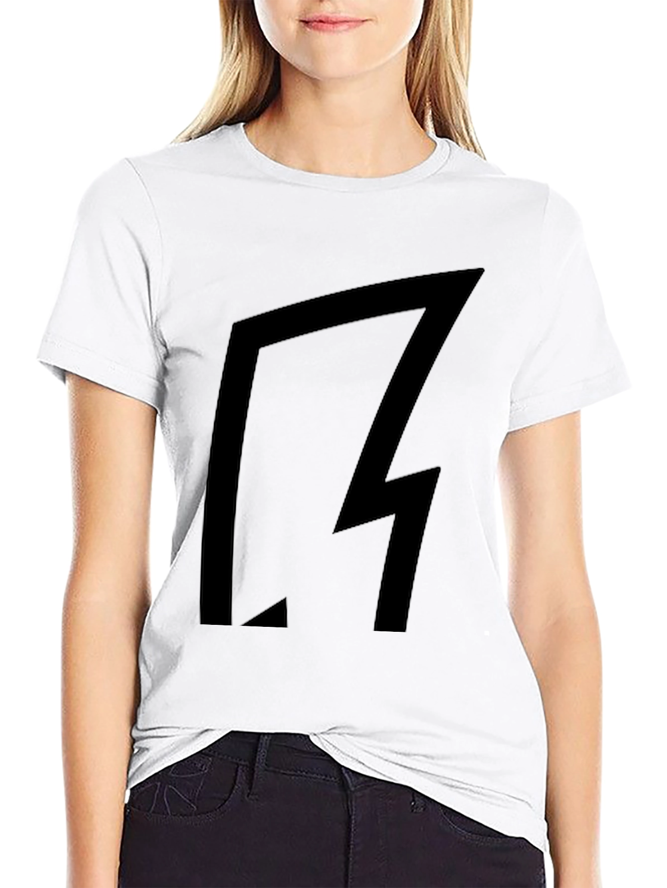 Geometric Graphic Tee - Modern Minimalist Design