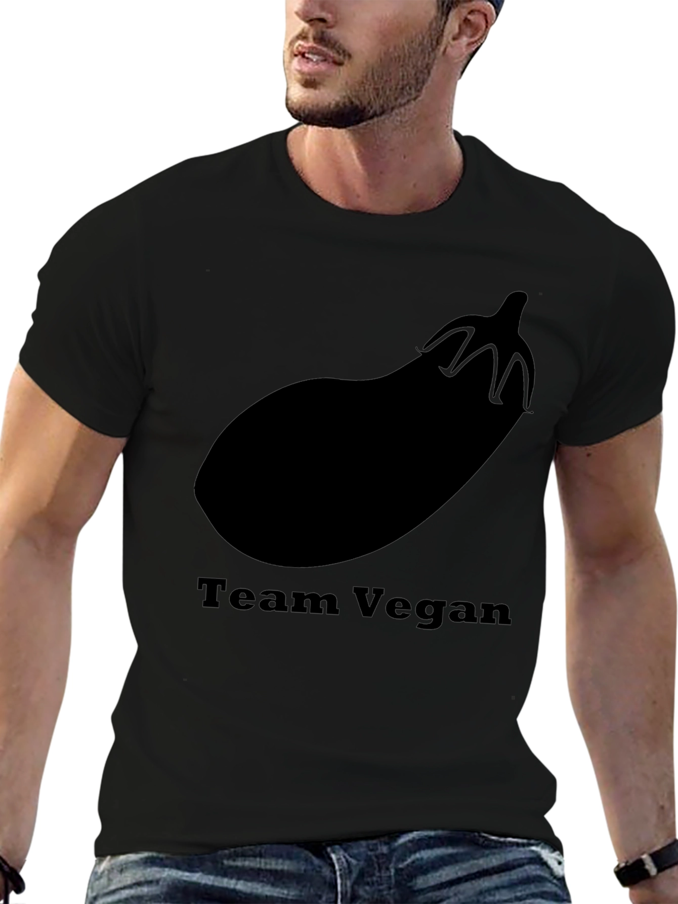 Vegan Eggplant T-Shirt