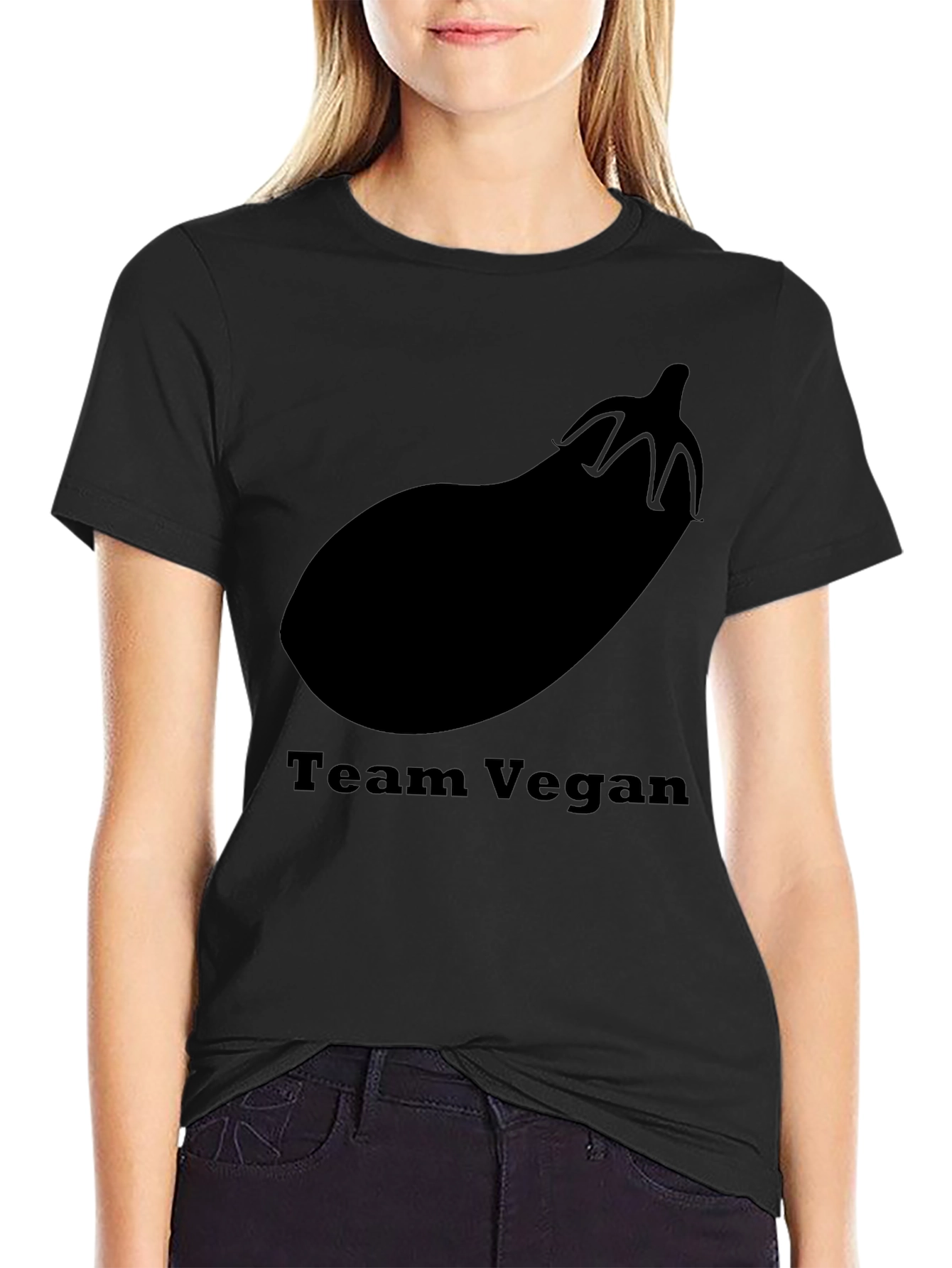 Vegan Eggplant T-Shirt