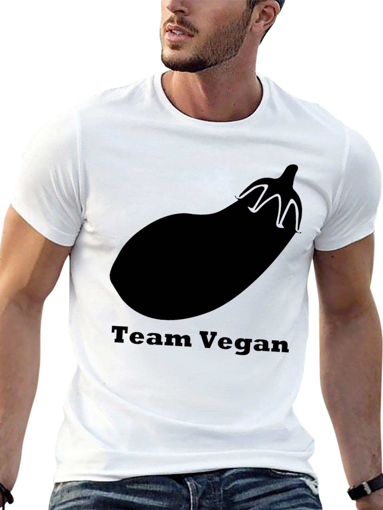 Vegan Eggplant T-Shirt