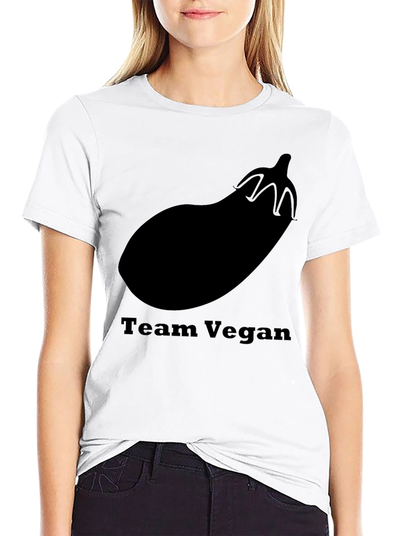 Vegan Eggplant T-Shirt