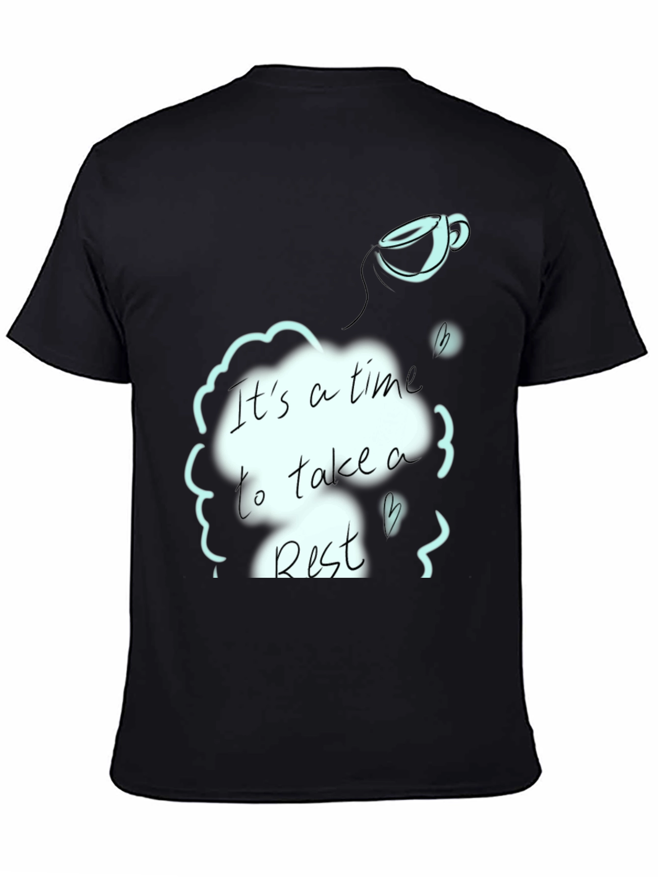 Relaxation T-Shirt - Time to Rest Graphic Tee