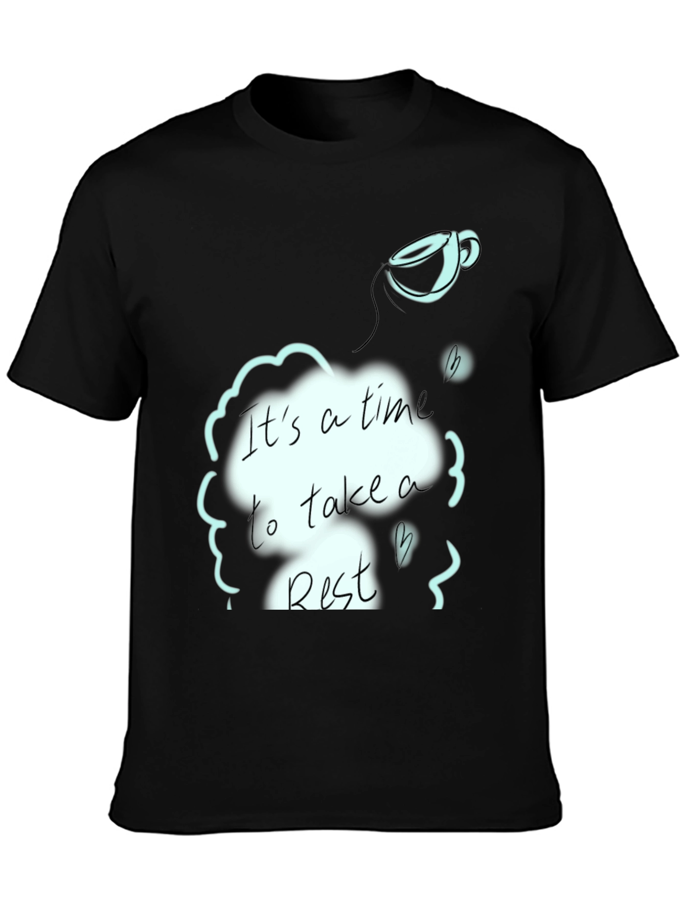 Relaxation T-Shirt - Time to Rest Graphic Tee