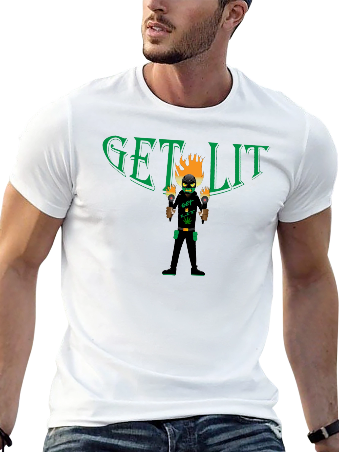 Get Lit T-Shirt - Graphic Tee