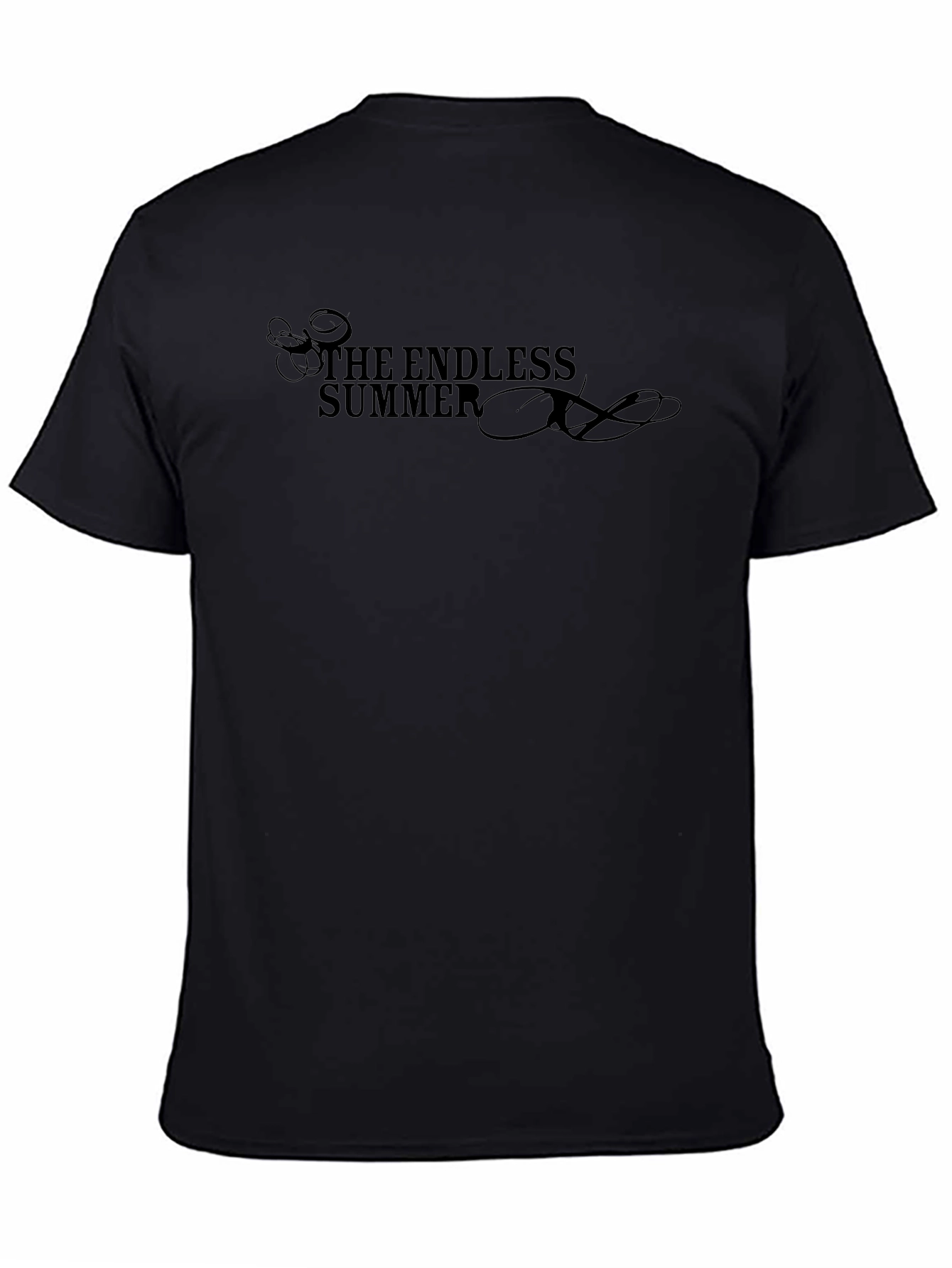 Endless Summer Black T-Shirt - Cool Surf Style