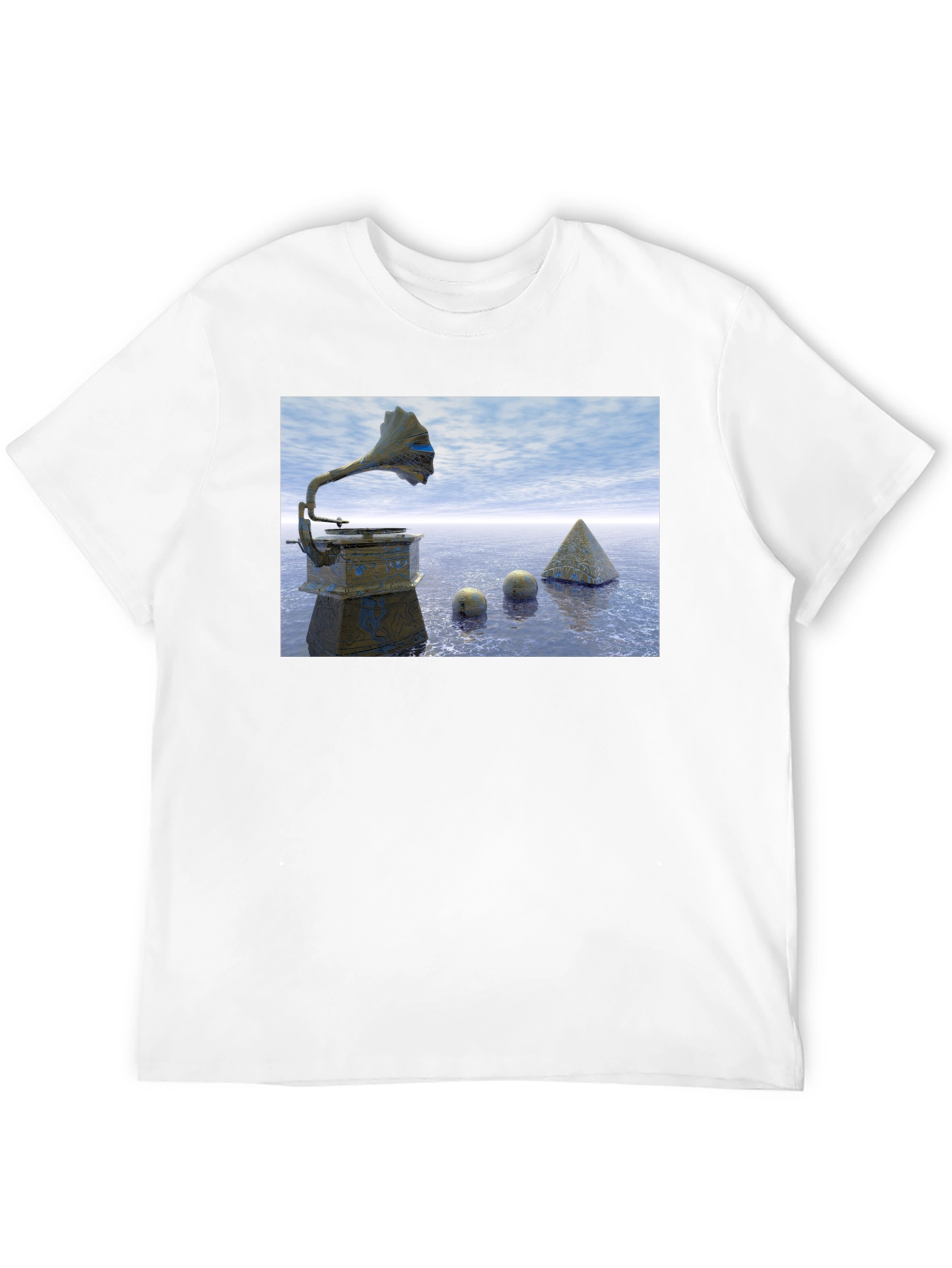 Surrealist Gramaphone T-Shirt