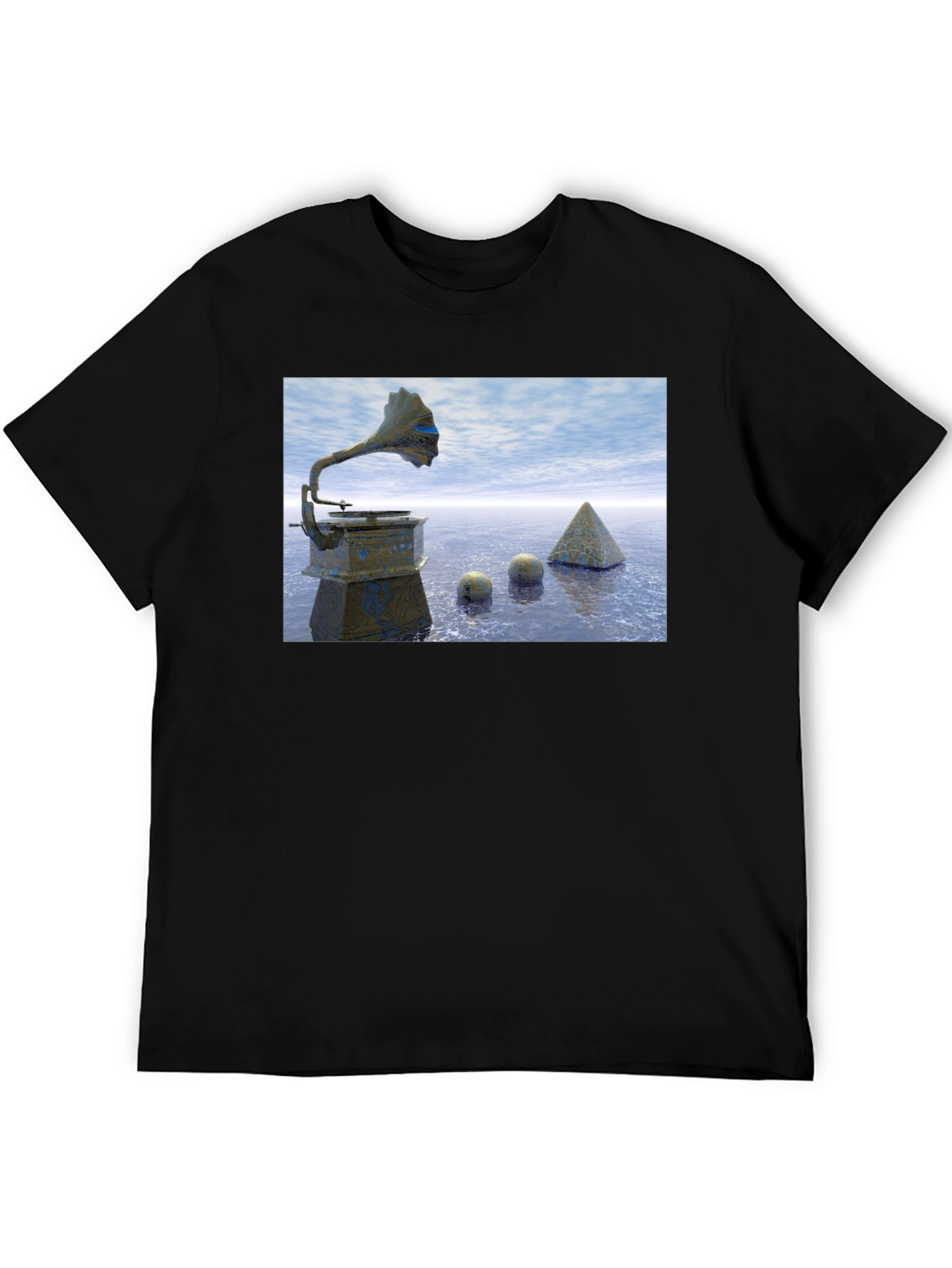 Surrealist Gramaphone T-Shirt