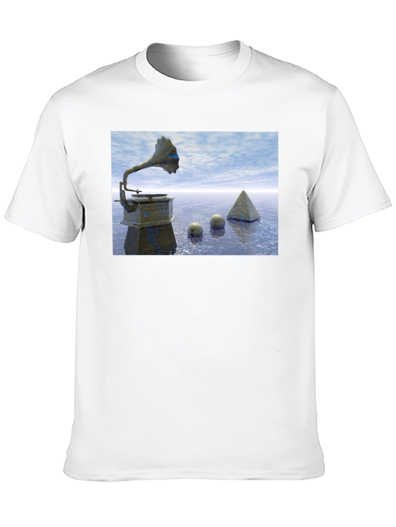 Surrealist Gramaphone T-Shirt