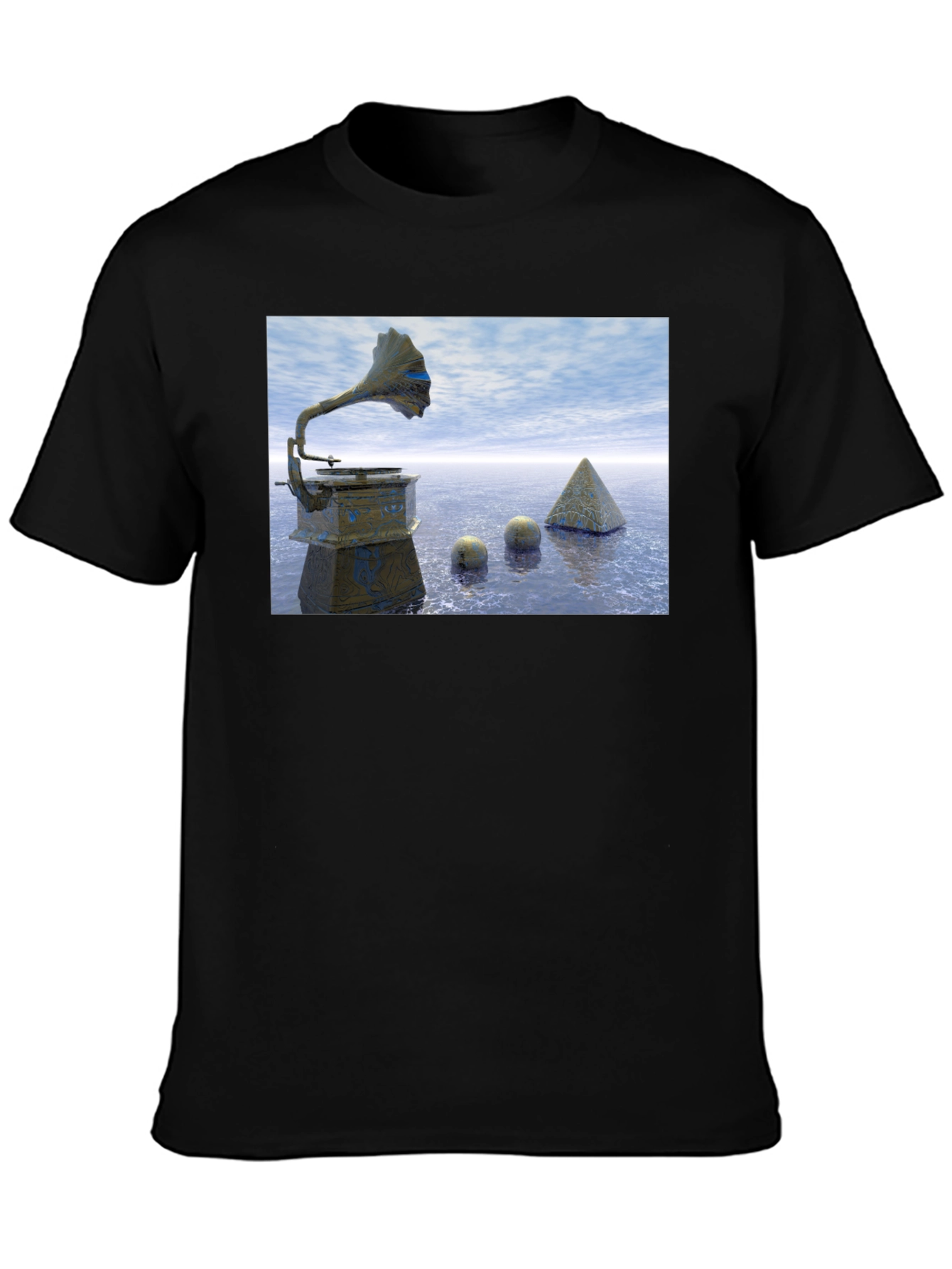 Surrealist Gramaphone T-Shirt