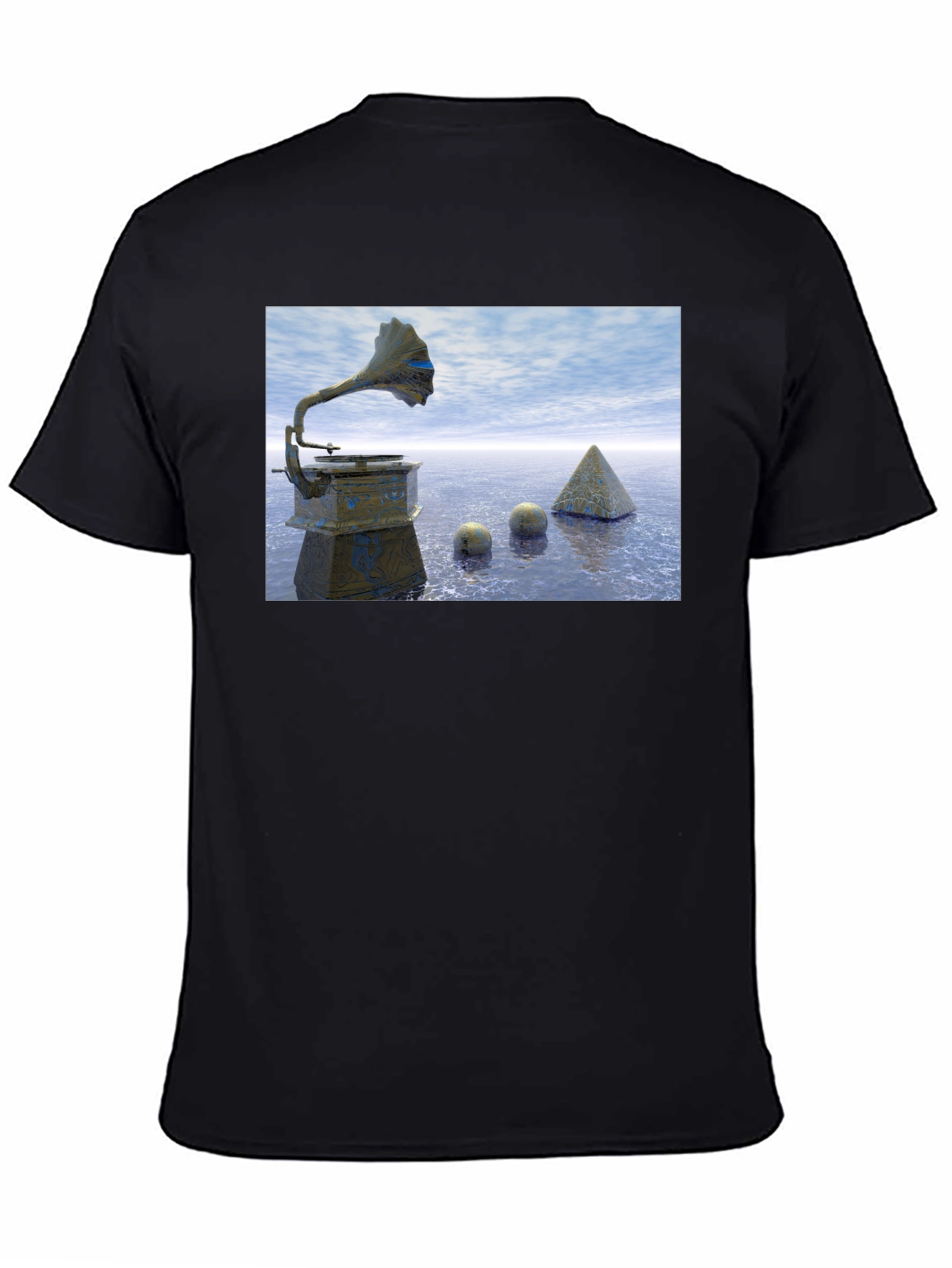 Surrealist Gramaphone T-Shirt